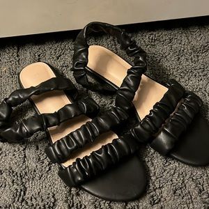 Black sandals